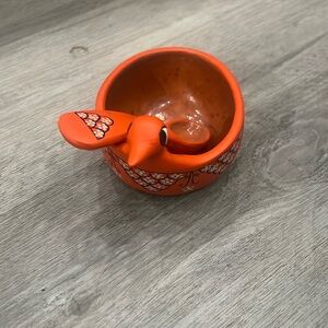 Oaxaca vintage bird pottery, EUC